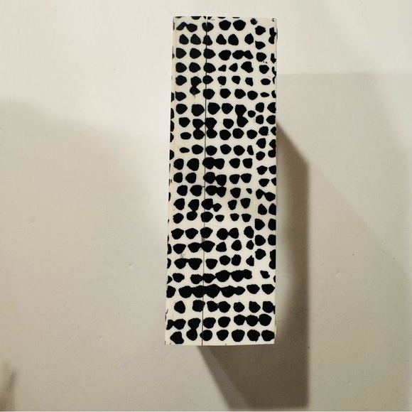 Dalmatian Print Decorative Storage Box Black White with Lid - Picture 12 of 15